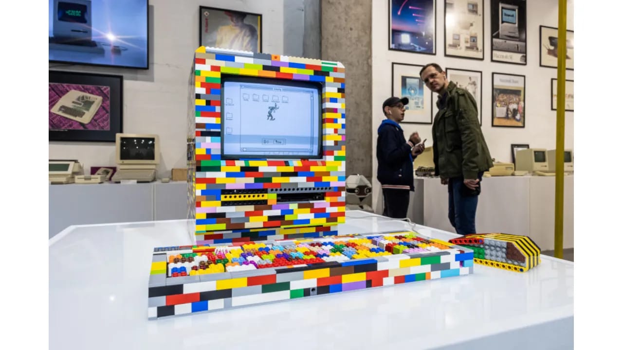 Legos Computer. Man LEGOs Are the Main Component in This Functional Laptop