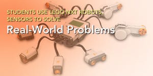 Students Use LEGO NXT Robots, Sensors to Solve Real-World Problems