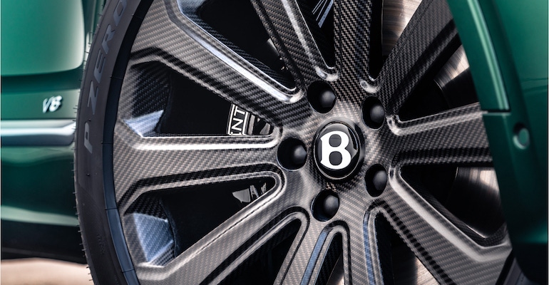 Bucci Composites wheel on Bentley