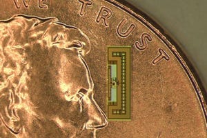 Battery-Free Power in Ant-Sized Chip