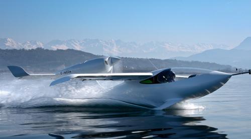 Amphibious Plane Skis on Composites