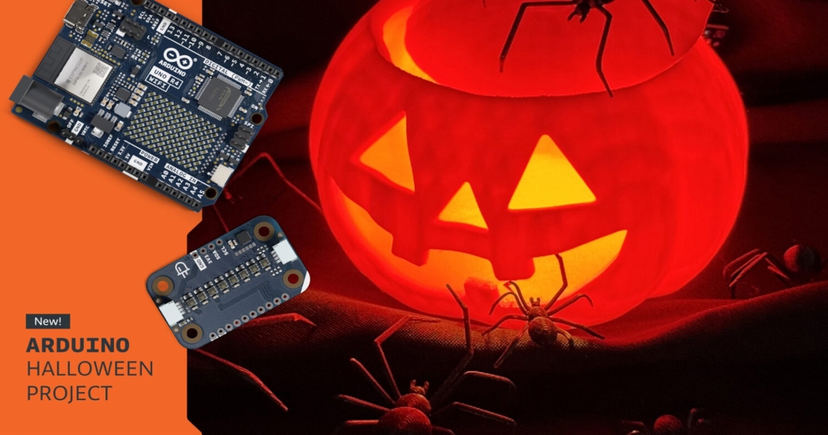 Arduino Halloween Project Laughing Pumpkin