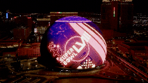 The Las Vegas Sphere welcomes Super Bowl 58 to Sin City.