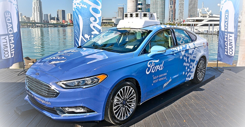 Ford advanced driver assistance system ADAS autonomous vehicle