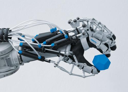 Festo's Robotic ExoHand Provides Strength & Endurance