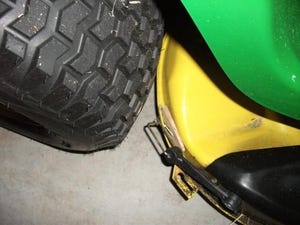 Shim Fixed the Mowerâ€™s Metal-to-Metal Problem