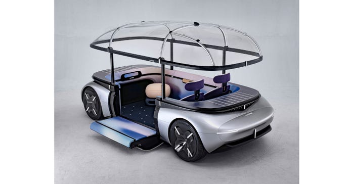 Asahi-Kasei AKXY2 concept car electronic textiles
