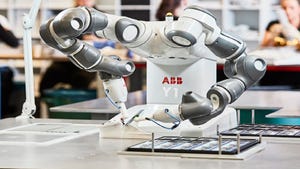 ABB robot and AI startup challenge