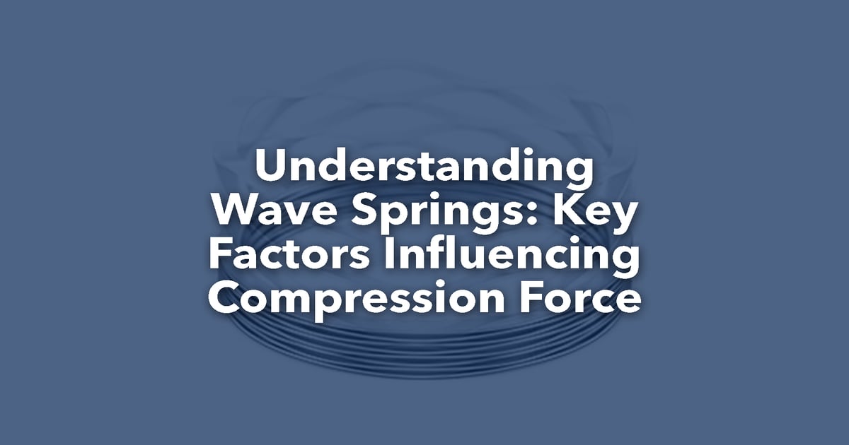 Key Factors Influencing Compression Force