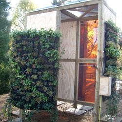 Prototype Bus Shelter is Powered by Energy-Harvesting Plants, Solar Panels