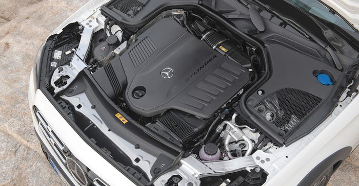 Mercedes E450 engine.jpg