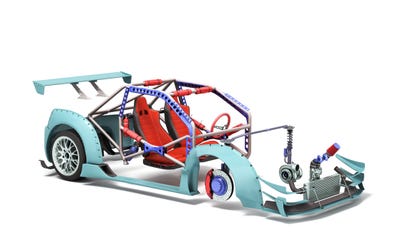 3D-printed motorsports