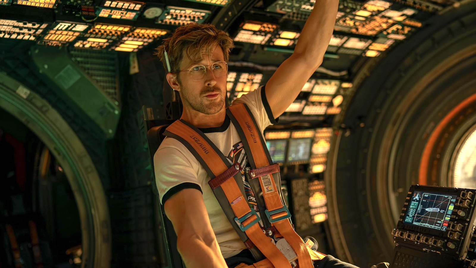 Ryan Gosling as space-traveling scientist Ryland Grace.