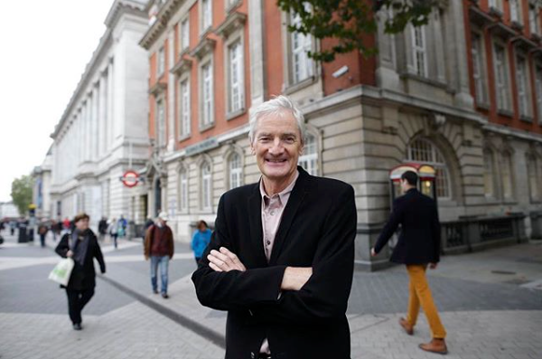 James Dyson, inventor of the cyclonic vacuum cleaner