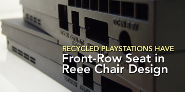 Recycled PlayStations Have Front-Row Seat in Reee Chair Design