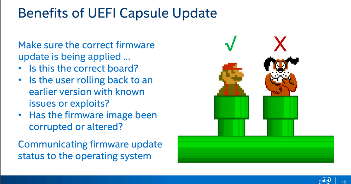 Updatecapsule The Risks and Rewards of Open Platform Firmware
