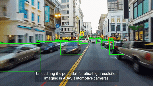 An autofocus camera is better at identifying targets for advanced driver assistance systems.