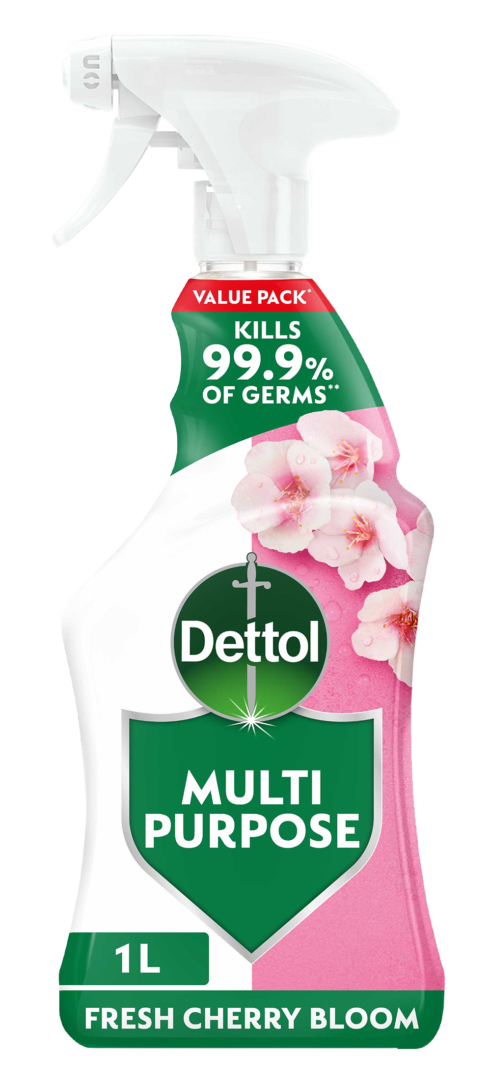 Dettol Multipurpose Cleaner Spray Cherry Bloom 1L