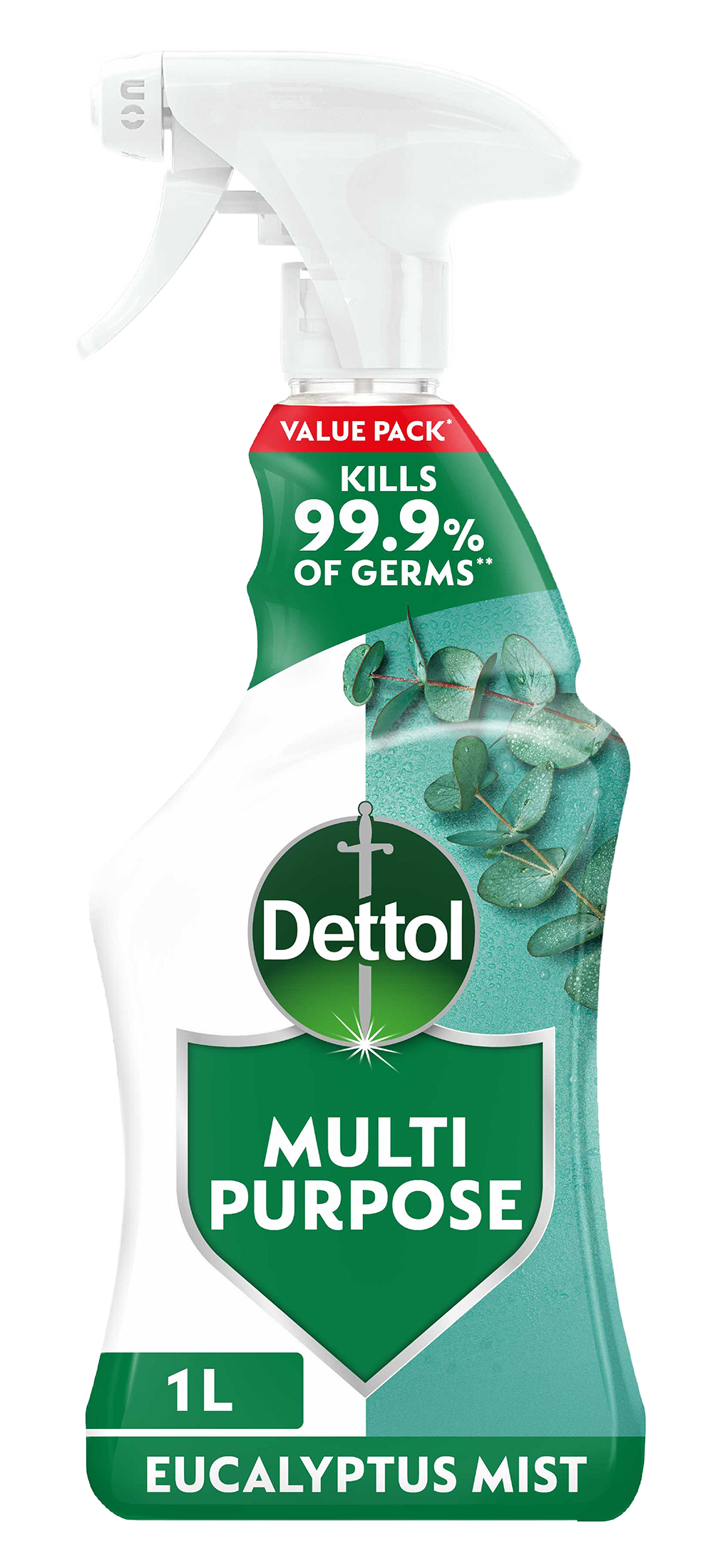 Dettol Multipurpose Cleaner Spray Eucalyptus Mist 1L