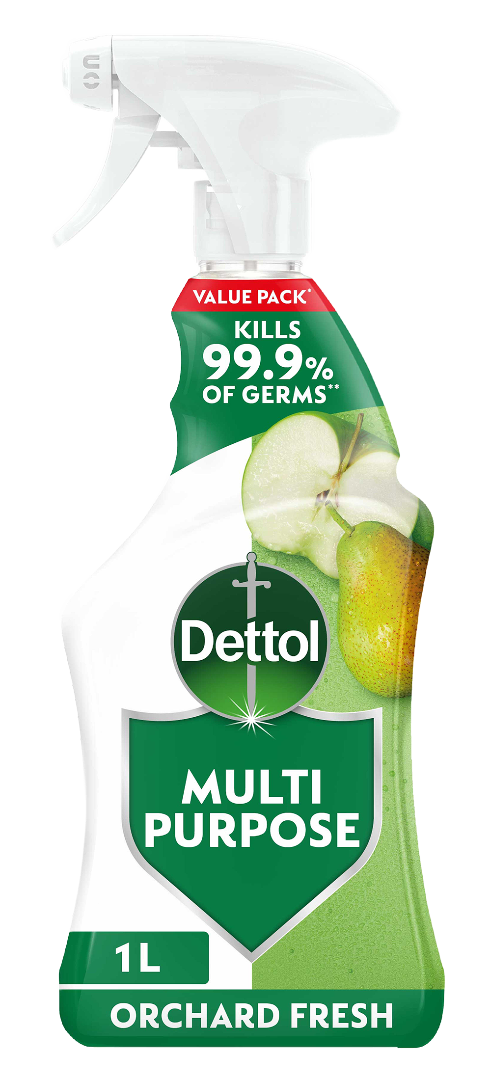 Dettol Multipurpose Cleaner Spray Orchard Fresh 1L