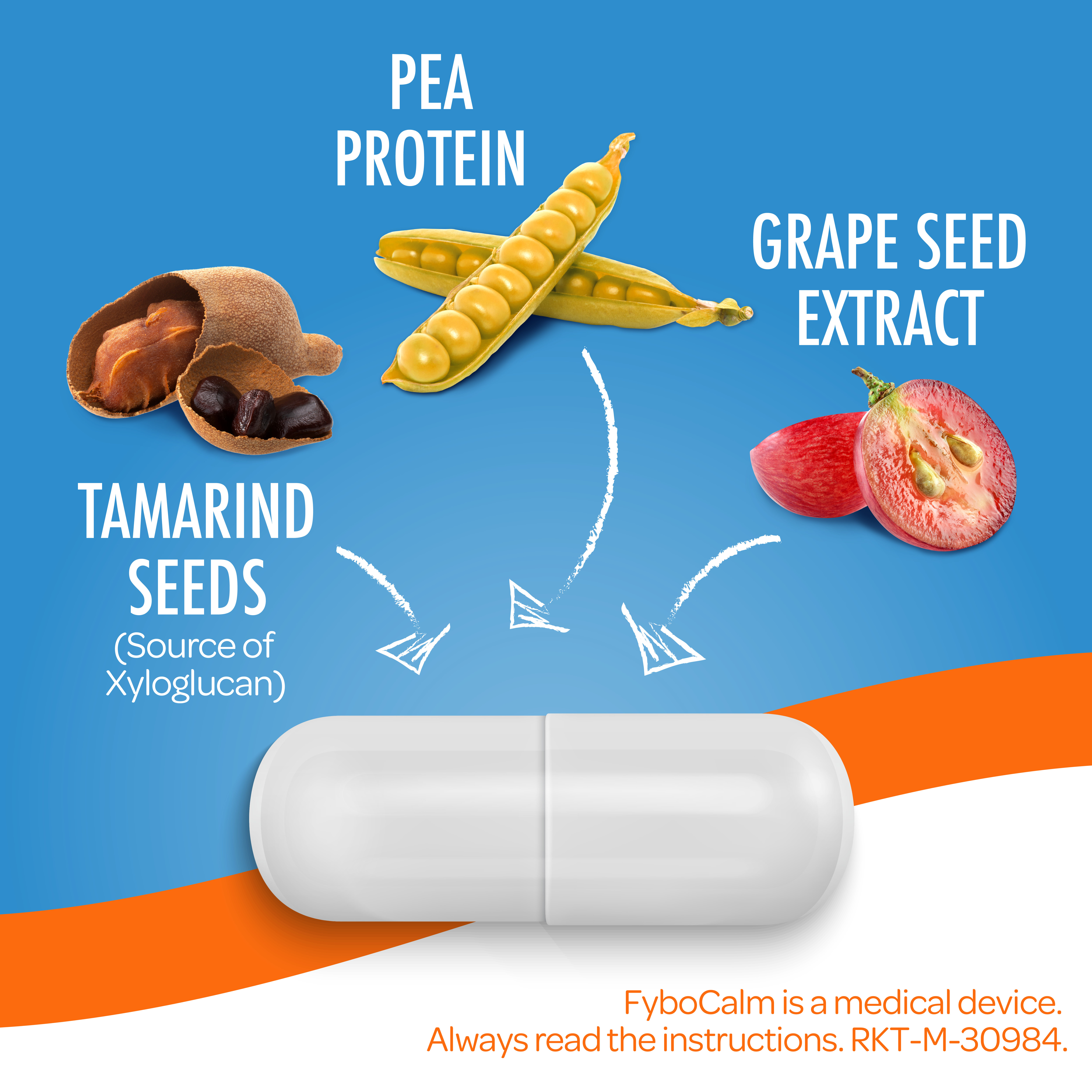 FYBOCALM DIARRHOEA RELIEF - Ingredients