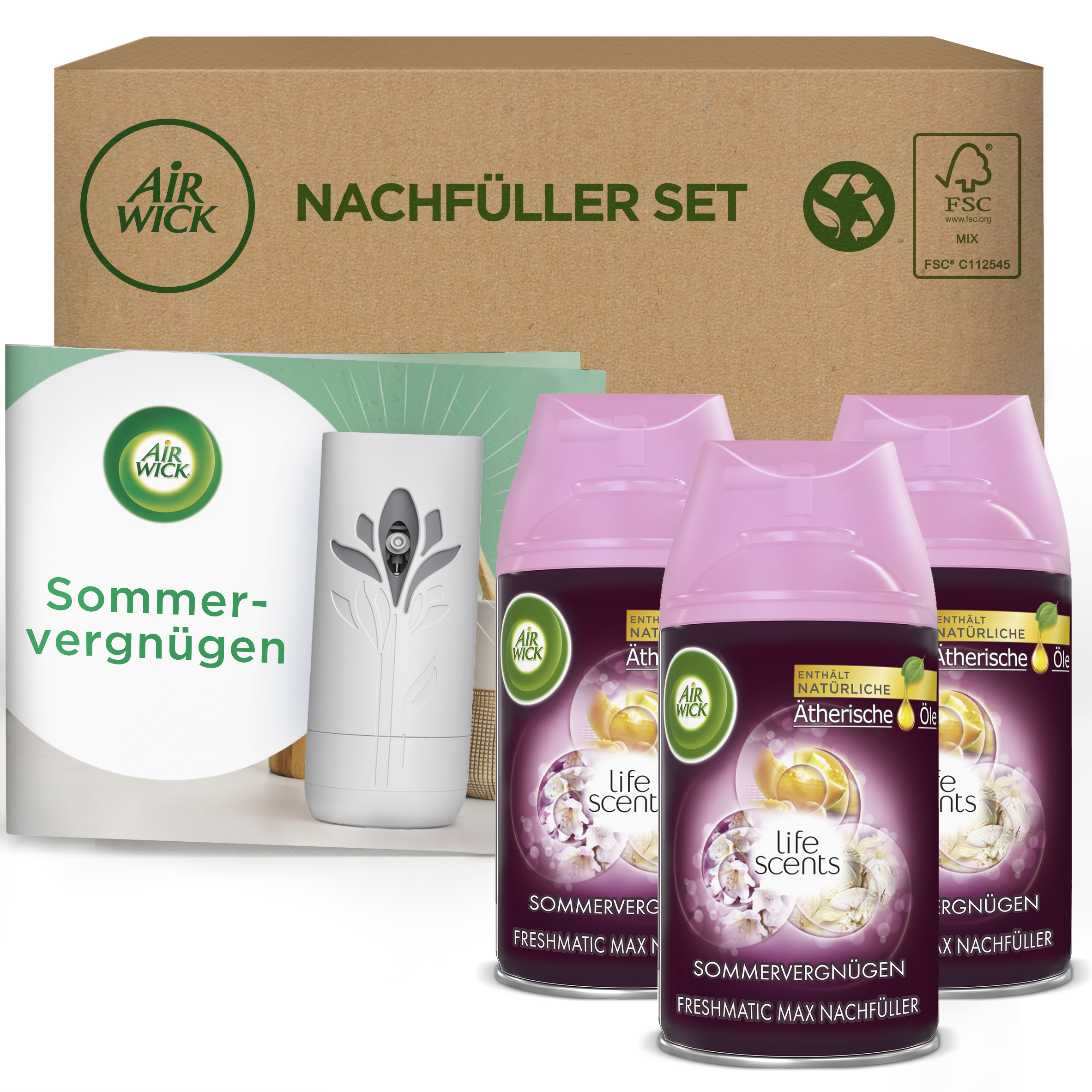 Air Wick Freshmatic Max eCom Nachfüller Sommervergnügen