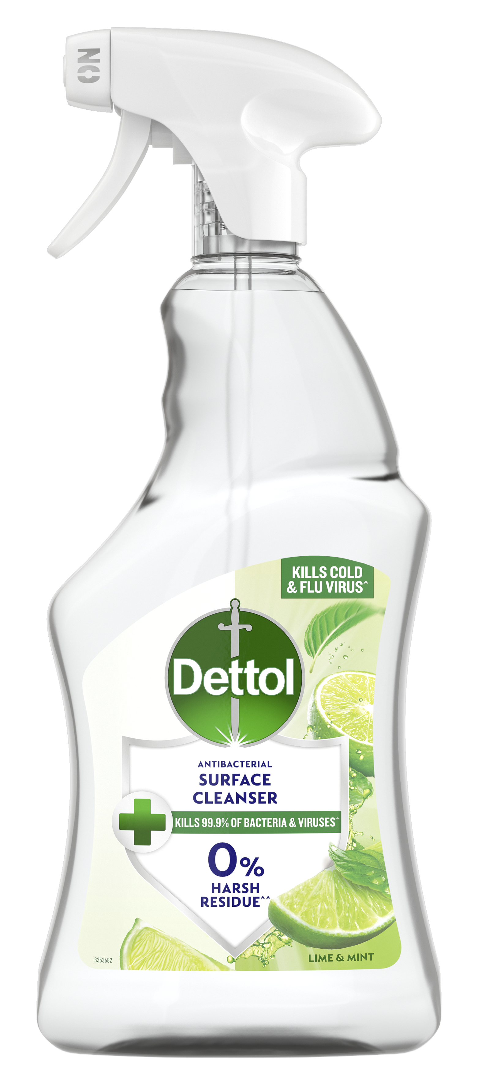 Dettol Antibacterial Surface Cleanser Lime & Mint 750ml