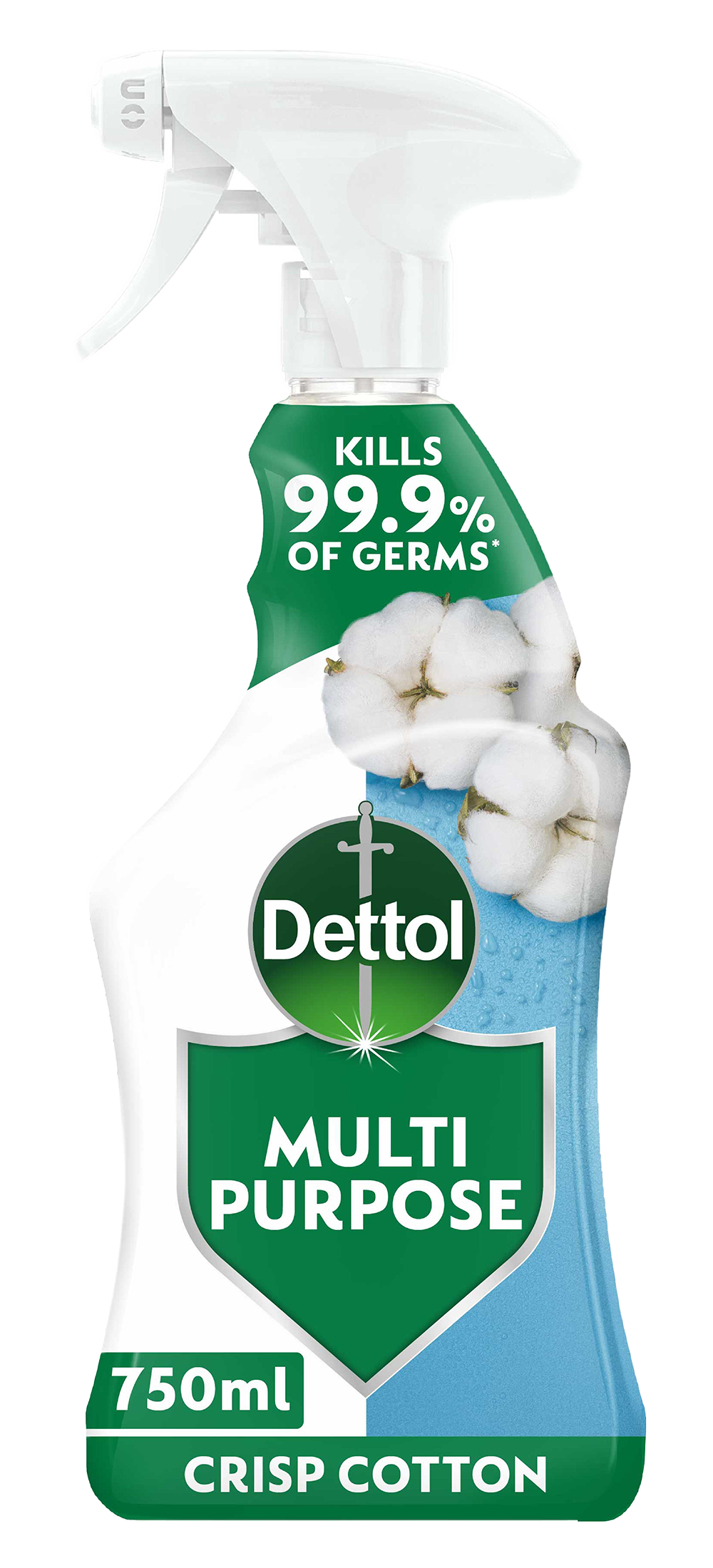 Dettol Multipurpose Cleaner Spray Crisp Cotton 750ml