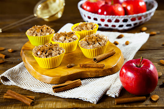 Bolinho de maçã