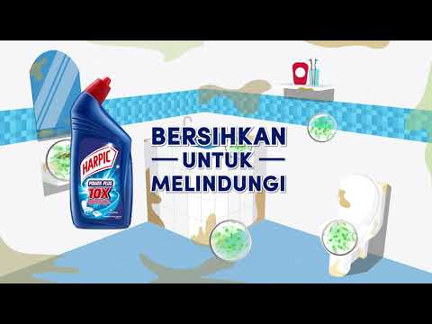 Cara Penggunaan Harpic Toilet (15s)
