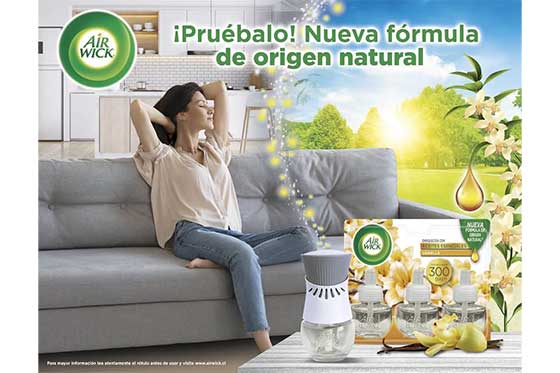 Conoce la nueva fórmula de las fragancias de eléctrico de Air Wick®