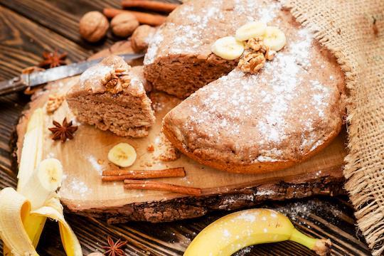 Bolo de banana