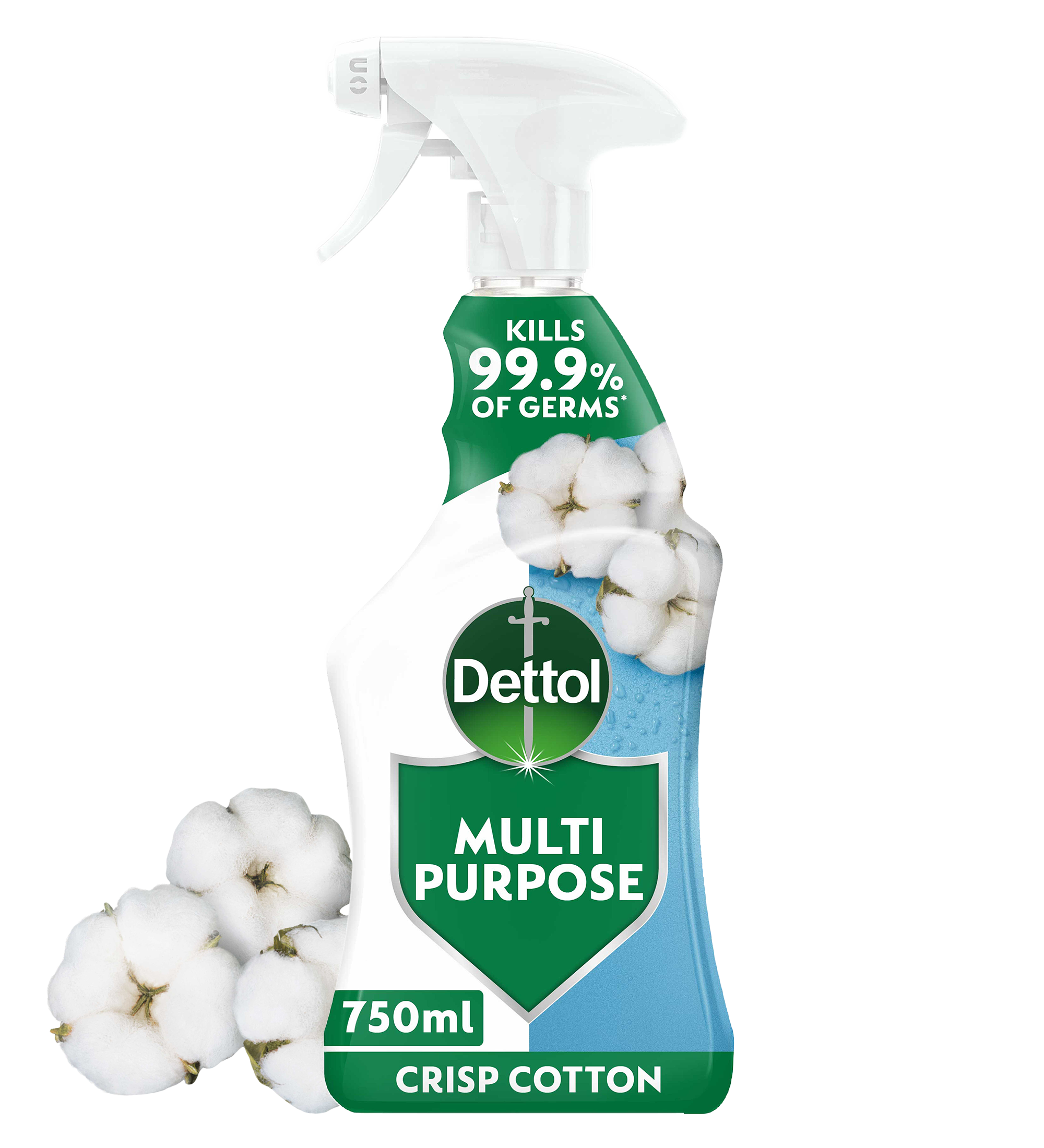 Dettol Multipurpose Spray Crisp Cotton 750ml