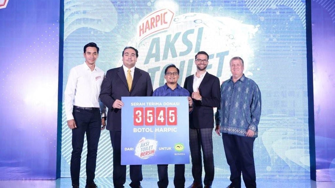 Aksi Toilet Bersih: langkah awal Harpic atasi masalah sanitasi