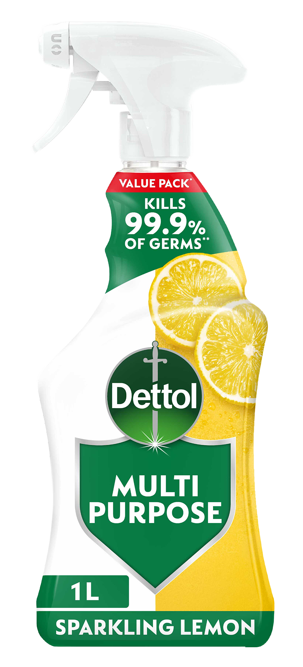 Dettol Multipurpose Cleaner Spray Sparkling Lemon 1L