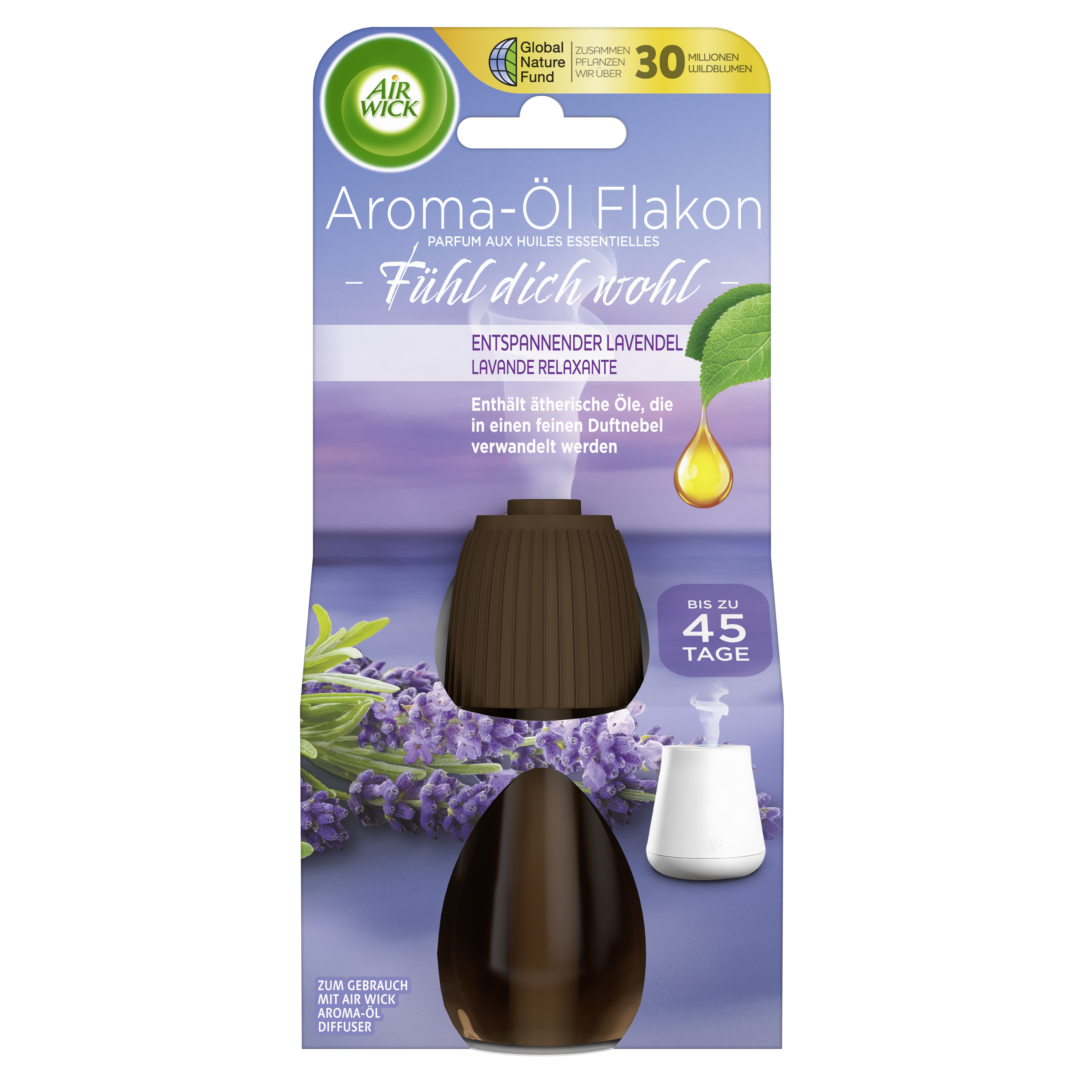 Aroma-Öl Flakon Entspannender Lavendel