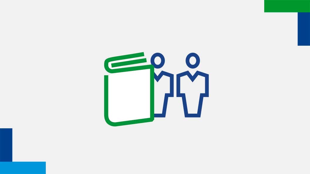 Book and people icon