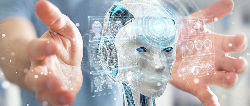 Artificial Intelligence Man Robot Face, AI breakthroughs