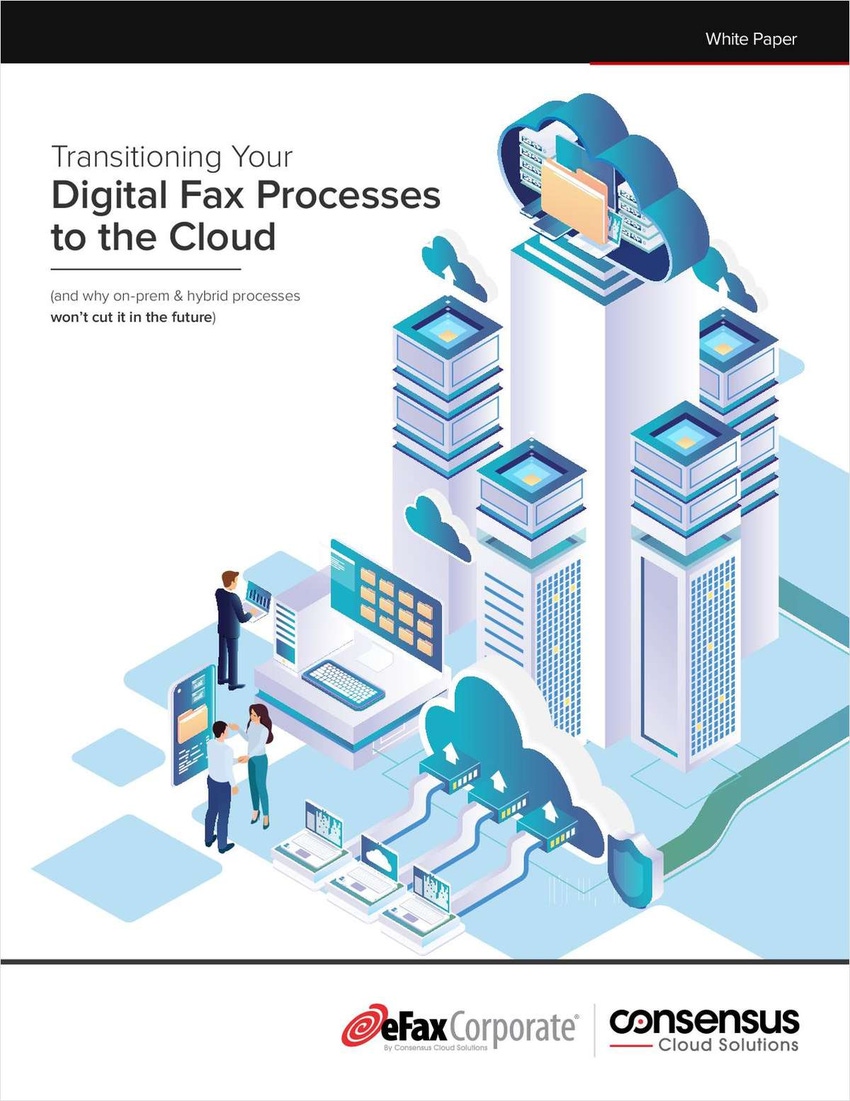 Transitioning Your Digital Fax Processes to the Cloud