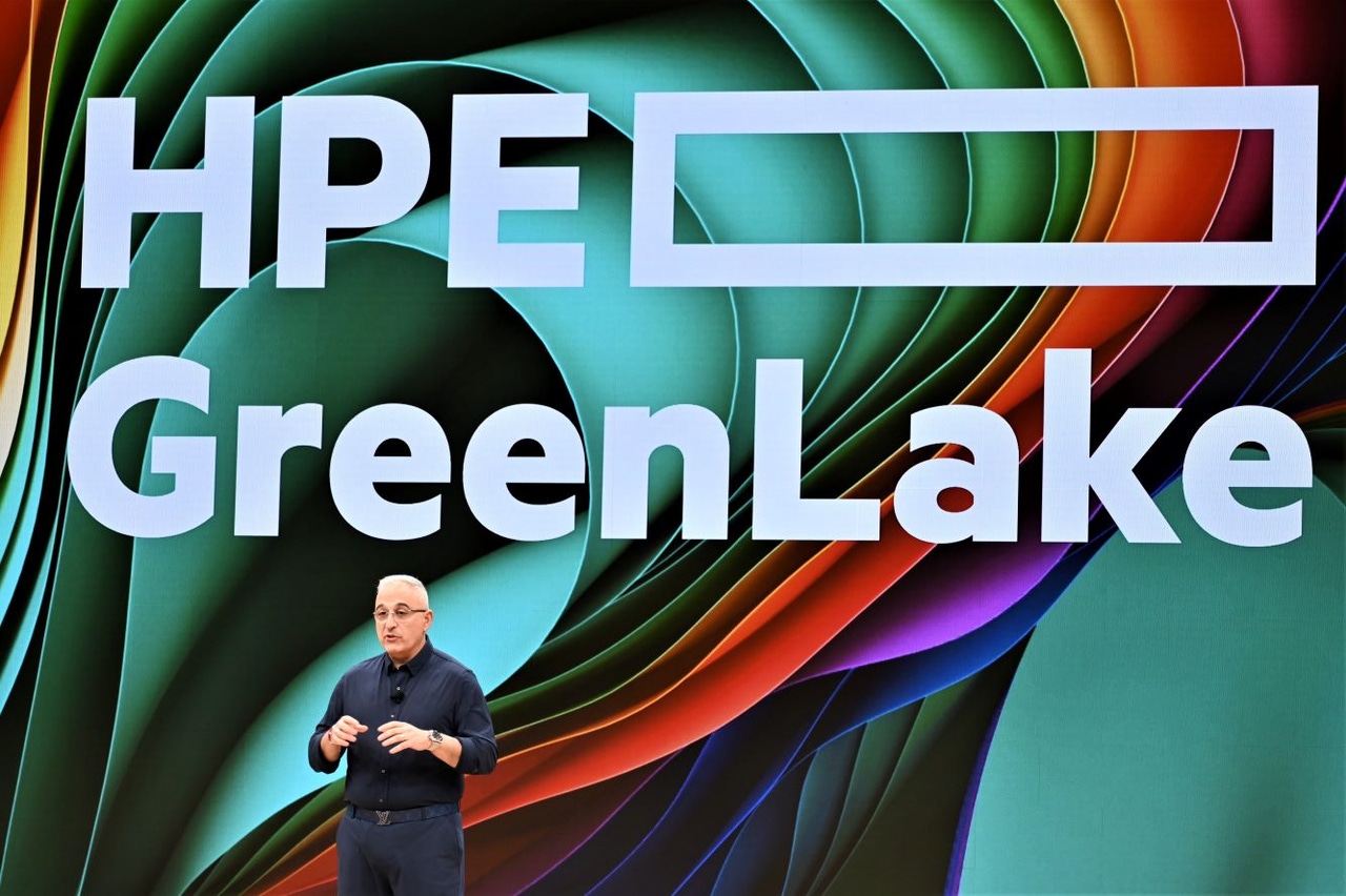 HPE's Antonio Neri launches GreenLake for LLMs AI cloud computing platform at Discover 2023