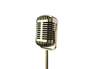 Old School Microphone