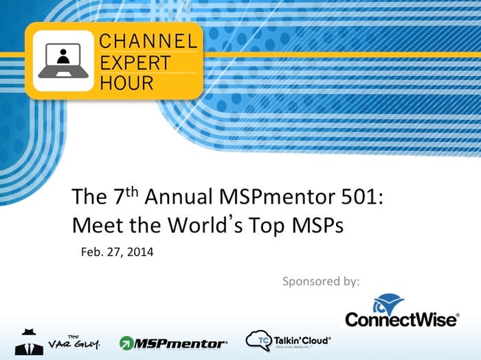 MSPmentor 501: 2014 Webcast Presentation