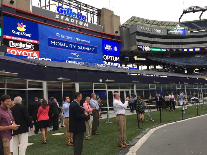 Extreme Networks' Patriots Mobility Summit at Gillette Stadium
