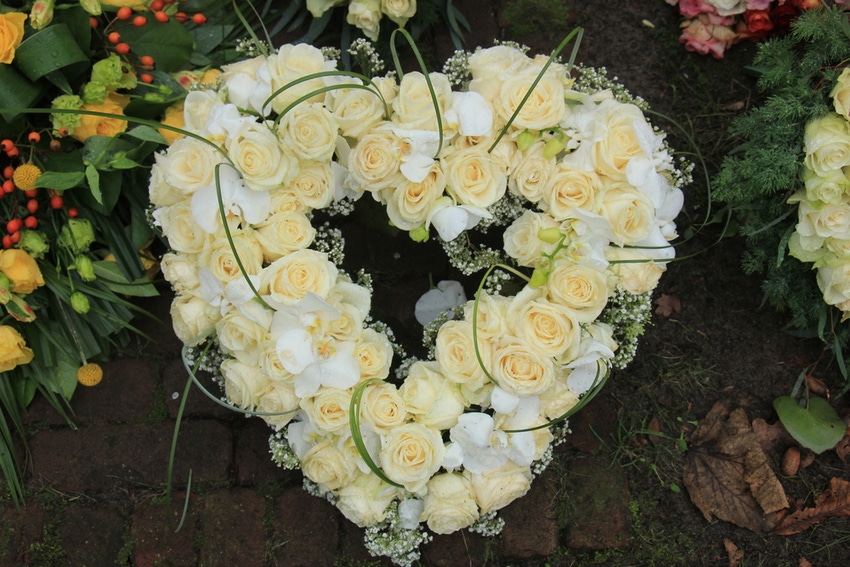 Heart-Shaped Flower Arrangement