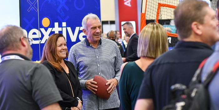 CP Expo Hall Nextiva Joe Montana Feature