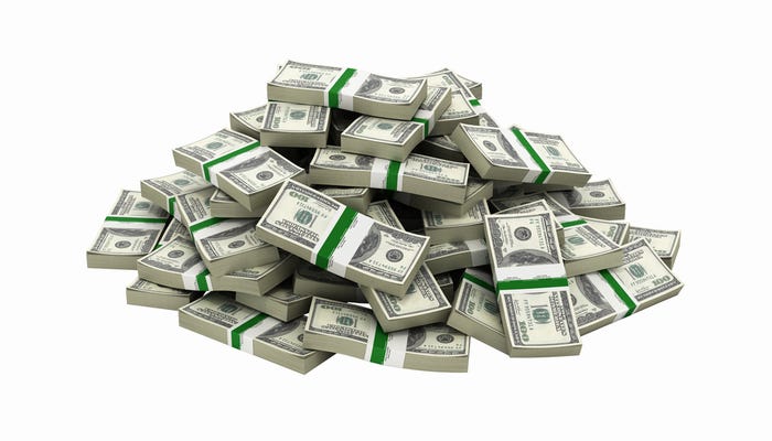 Cash pile Cash pile