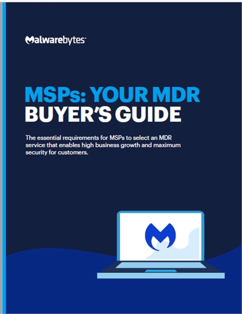 MSPs: Your MDR Buyer's Guide