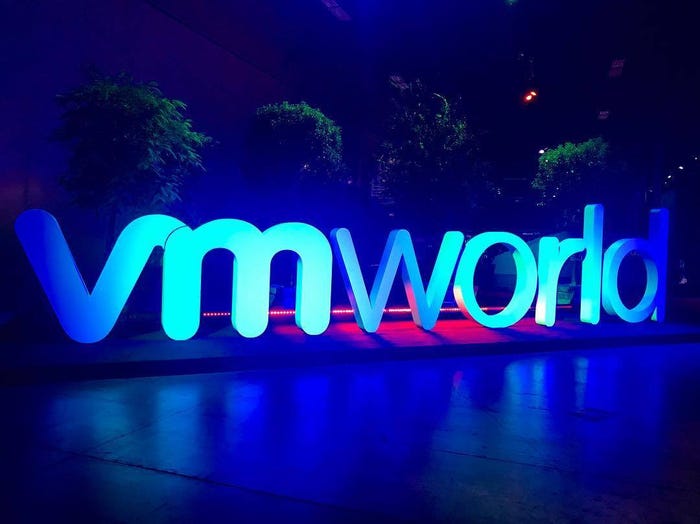 VMworld Sign at VMware VMworld 2017