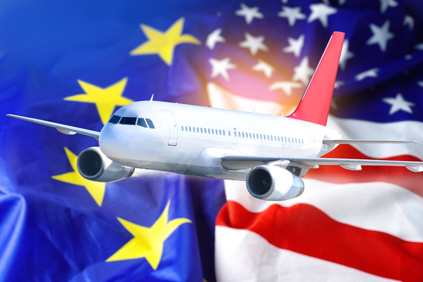 US-Europe Air travel