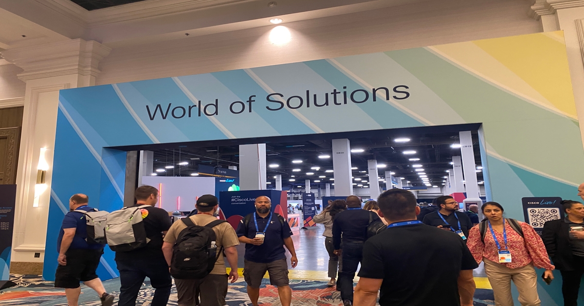Cisco Live World of Solutions — CDW, Insight, AMD
